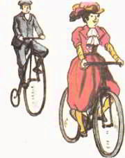 Велосипеды стали популярны к 1880 году